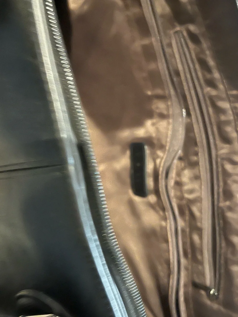 Sleek Black Leather Laptop Tote - Professional Work Bag
